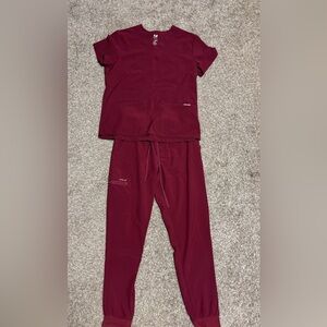 Women's Burgundy Pants